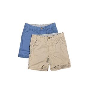 (2) ZARA Toddler Boys Chinos Shorts Sz 2T
